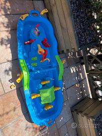Valigetta gioco a circuito ad acqua per bambini