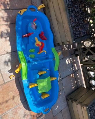 Valigetta gioco a circuito ad acqua per bambini