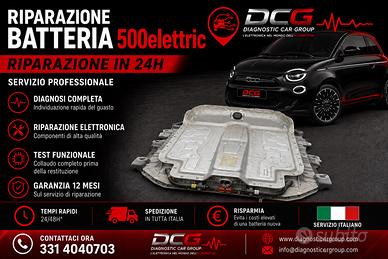 Riparazione batteria HV  Fiat 500e Elettric