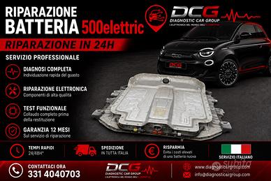 Riparazione batteria HV  Fiat 500e Elettric