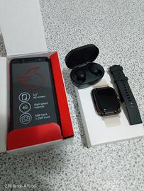Vodafone E9. Auricolari bluetooth e smartwatch