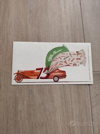 adesivo originale vintage alfa romeo 75 anni