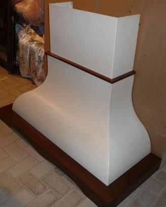 CAPPA DI ASPIRAZIONE 120x51xaltezza60 cm