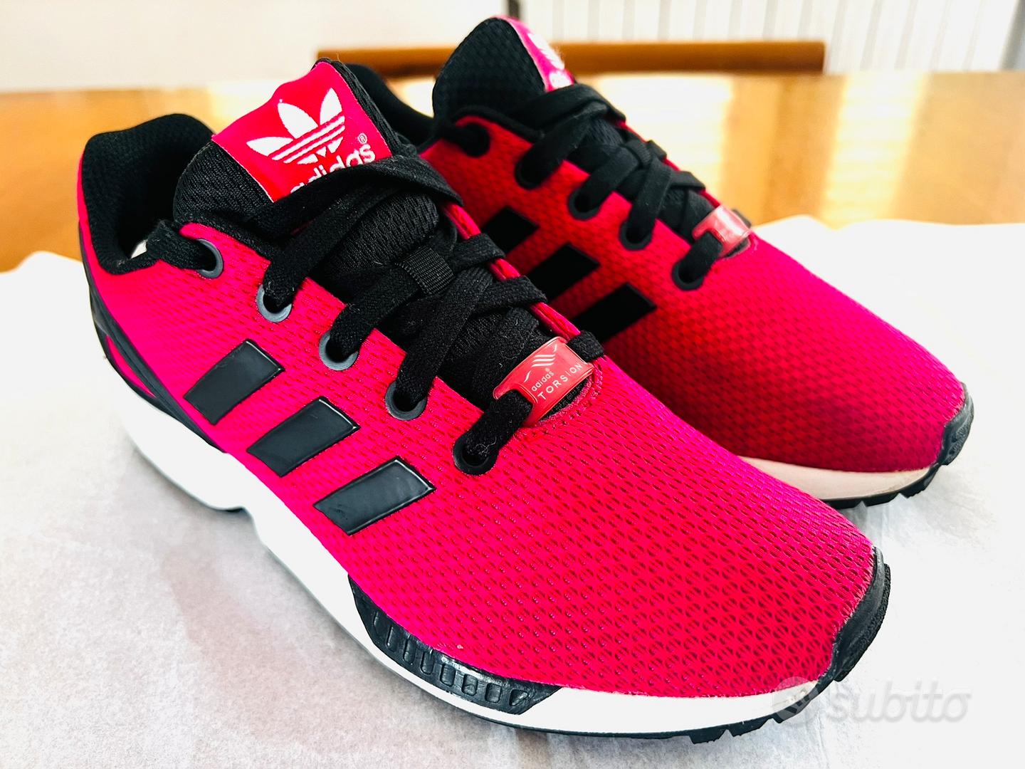 Scarpe donna Adidas ZX Flux Neon Pink 37 Abbigliamento e Accessori In vendita a Napoli