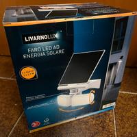 Livarnolux - Faro LED ad energia solare NUOVO