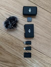 DJI Mic (1 TX + 1 RX), Microfono wireless