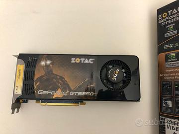 SCHEDA VIDEO GeFORCE GTS250 zotac 1GB ddr3