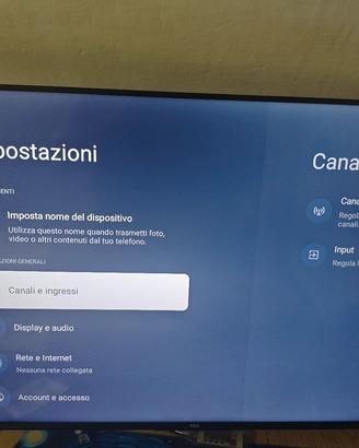 smart tv  43 pollici 4k