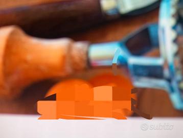 1 rotella taglia pasta e 1 stampo rotondo