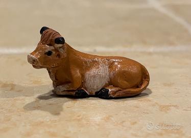 Presepe bue ed asino Natività in terracotta