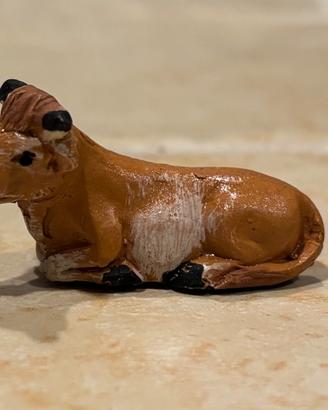 Presepe bue ed asino Natività in terracotta