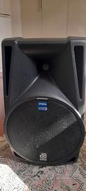 Cassa/amplificatore DB OPERA 208D