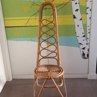 Sedia design bambù Anni '60