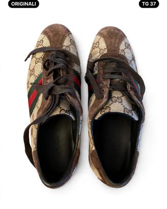 Gucci GG Supreme 117706 TG 37 C Originali MADE ITA