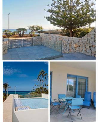 Fronte mare Lido Valderice fino a 10 posti letto