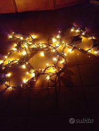 lampadine natalizie gialle