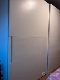 Armadio 2 ante panna, 3 mt, ###100 euro###