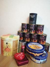 20 Scatole Confezioni di Latta