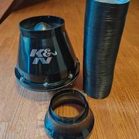 k&n apollo kit aspirazione air box filtro sportivo