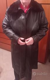 giaccone in pelle