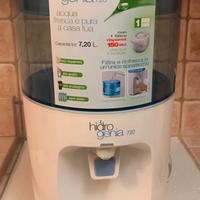 Caraffa filtrante dispenser Ariete Hidrogenia 7,2