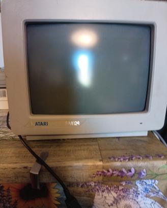Monitor Atari sm124 monocromatico