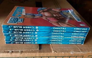 manga Cyber Blue star comics 1 -7 completa 