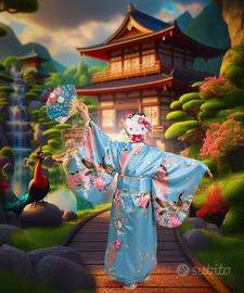 Vestito carnevale geisha