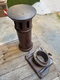 Comignolo in terracotta per tegole