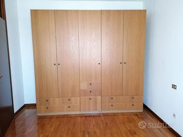 armadio 5ante, 7 cassetti