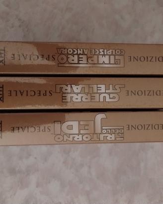 VHS trilogia guerre stellari edizione limitata 