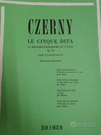 Czerny Le cinque dita