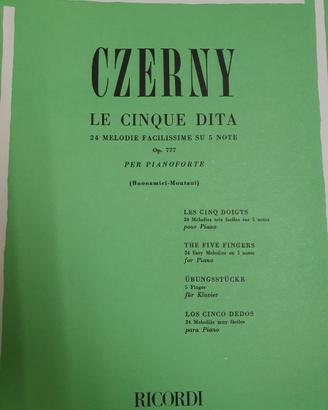 Czerny Le cinque dita