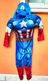 Vestito di carnevale CAPITAN AMERICA