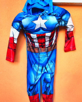 Vestito di carnevale CAPITAN AMERICA