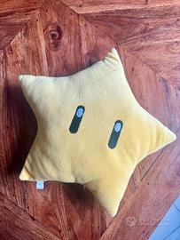 Peluche Cuscino Stella Super Mario