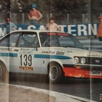 POSTER - CARLO FACETTI -FORD ESCORT RS 2000