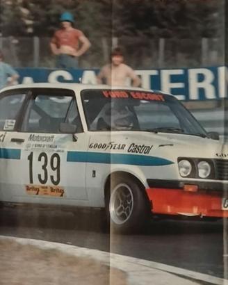 POSTER - CARLO FACETTI -FORD ESCORT RS 2000