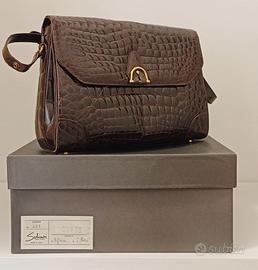 Borsa coccodrillo vintage Schiavi