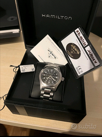 Hamilton khaki field 38 mm automatico in garanzia