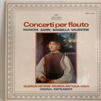 Mancini / Sarri / Barbella / Valentine Concerti