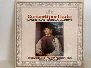 Mancini / Sarri / Barbella / Valentine Concerti