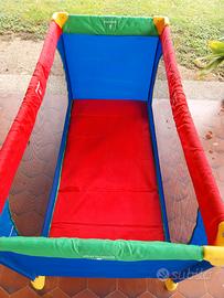 Lettino pieghevole da viaggio - box