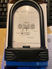 Lucchetto di sicurezza a U con combinazione