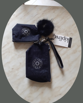 Kipling 2 portamonete Shawna con laccio da polso
