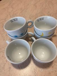 Sei tazze cappuccino KIKI SMITH per Illy