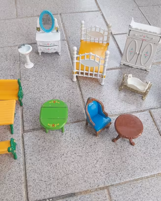 LITTLE HOUSE MATTEL SET ARREDAMENTO VINTAGE
