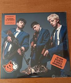 Vinile "scusate il ritardo" bianco splatter 