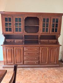 Soggiorno rustico arte povera legno massiccio