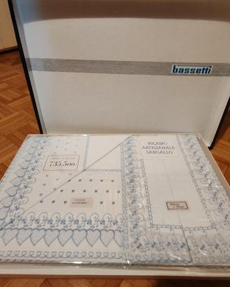 Completo letto Bassetti vintage anni 80/90 NUOVO